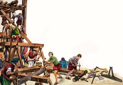 La meravigliosa storia della Gran Bretagna: costruzione di una casa Tudor da Peter Jackson