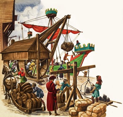 La meravigliosa storia della Gran Bretagna: Navi e porti antichi da Peter Jackson