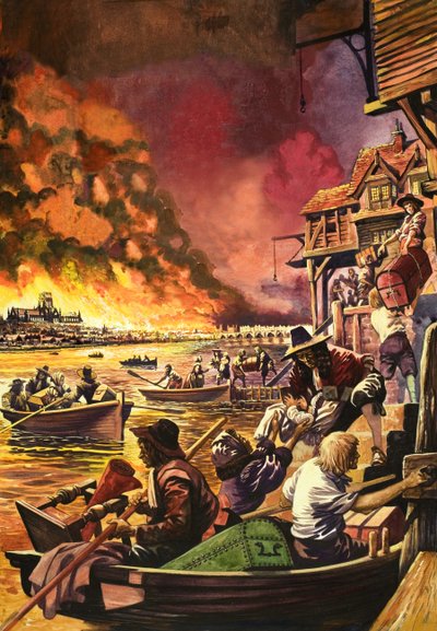 La meravigliosa storia della Gran Bretagna: Il grande incendio di Londra da Peter Jackson