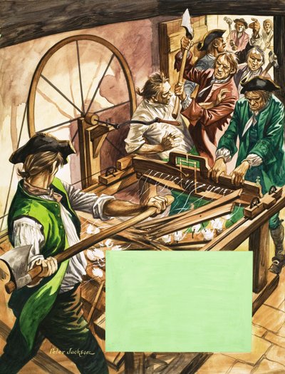 La meravigliosa storia della Gran Bretagna: Le nuove macchine per filare da Peter Jackson