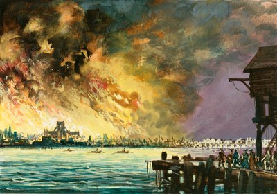 Il grande incendio di Londra da Peter Jackson