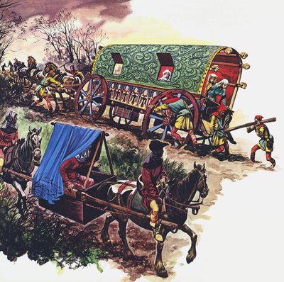 Viaggiare per strade nel Medioevo da Peter Jackson