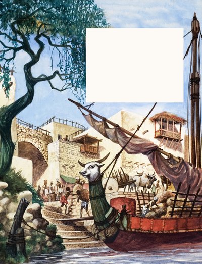 Scarico di una barca commerciale da Peter Jackson