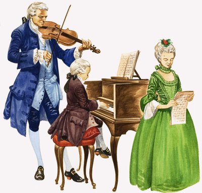 Quando erano giovani: Mozart e la sua musica da Peter Jackson