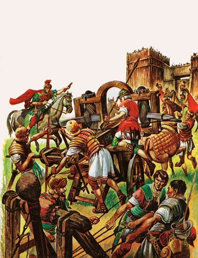 Quando i Britanni combatterono contro gli eserciti romani da Peter Jackson
