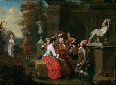 Concerto in giardino da Peter Jacob Horemans