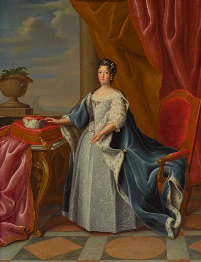 Ritratto di Teresa Cunegonda Sobieska 1676-1730, Elettrice di Baviera da Peter Jacob Horemans