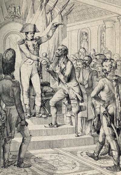 Prima distribuzione delle croci della Legion d