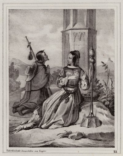 Leggenda della filatrice alla croce, Vienna da Peter Johann Nepomuk Geiger