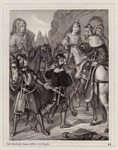 Ludovico il Pio, Re dei Franchi e Imperatore del Sacro Romano Impero da Peter Johann Nepomuk Geiger