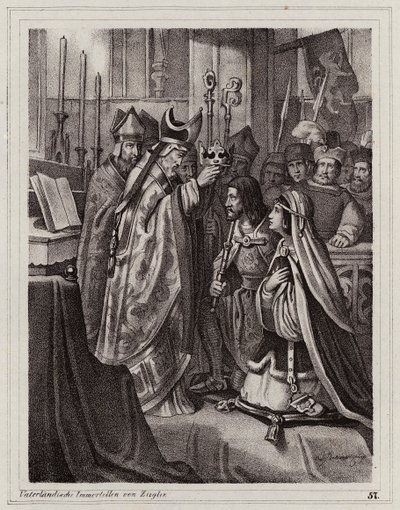 Matrimonio di Ottocaro II di Boemia e Cunegonda di Slavonia da Peter Johann Nepomuk Geiger