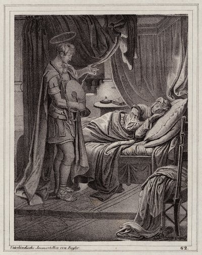La visione di Valeria di San Floriano da Peter Johann Nepomuk Geiger