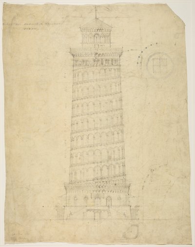 Torre della ferrovia elettrica sopraelevata dell