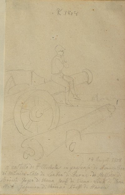 Episodio al castello di Michelsburg vicino a Ostia da Peter Krafft