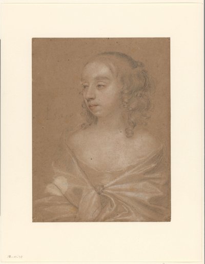 Ritratto di una donna sconosciuta da Peter Lely (Sir)