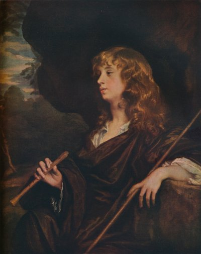 Abraham Cowley, c1658 da Peter Lely