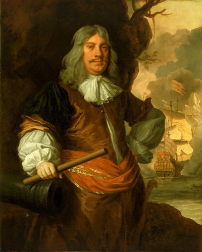 Cornelis van Tromp (1629-1691), c.1675 da Peter Lely