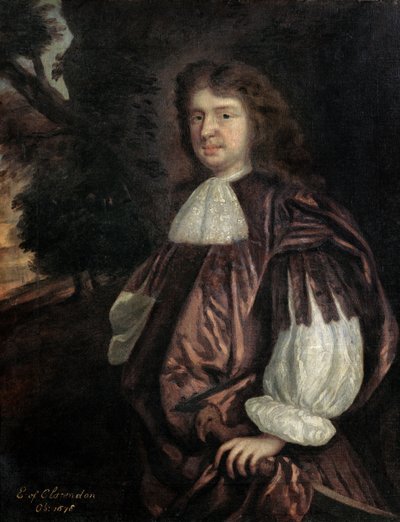 Edward Hyde, conte di Clarendon, c.1667 da Peter Lely