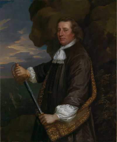 Uomini di bandiera di Lowestoft: Vice-Ammiraglio Sir Christopher Myngs da Peter Lely