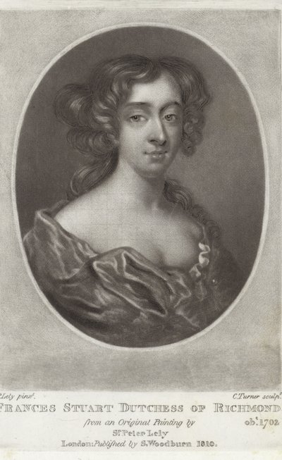 Frances Stuart da Peter Lely