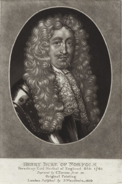 Enrico Duca di Norfolk da Peter Lely
