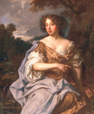 Lady Essex Finch, poi contessa di Nottingham, c.1675 da Peter Lely