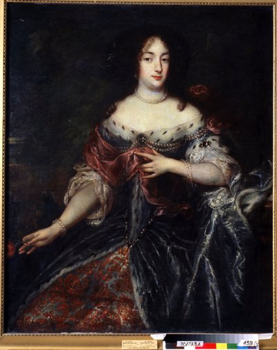Ritratto della regina Enrichetta Maria di Francia (1609-1669). da Peter Lely
