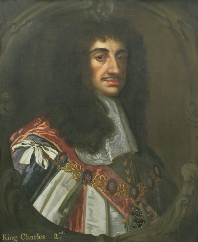 Ritratto di Re Carlo II da Peter Lely