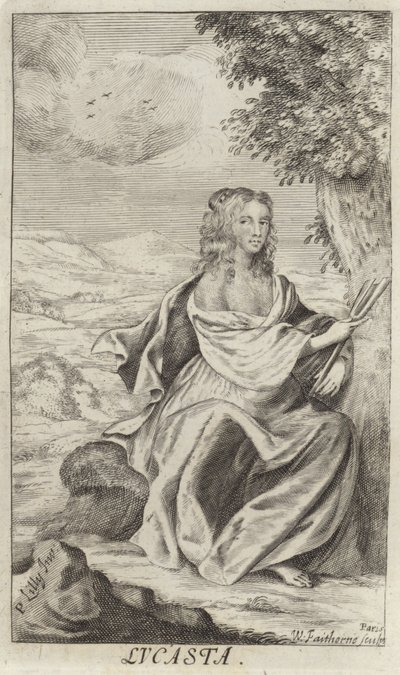 Ritratto di Lucasta (Lucy Sacheverell) da Peter Lely