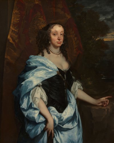 Ritratto di Mrs. Leneve, c.1657 da Peter Lely