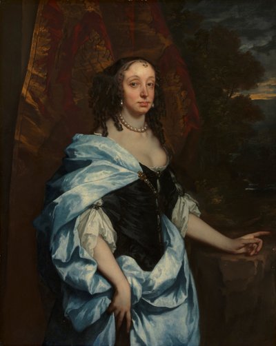 Ritratto di Mrs. Leneve, c. 1657 da Peter Lely