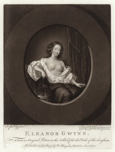Ritratto di Nell Gwyn da Peter Lely