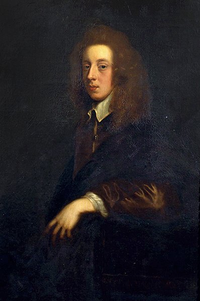 Ritratto del Poeta Waller (1606-87) da Peter Lely