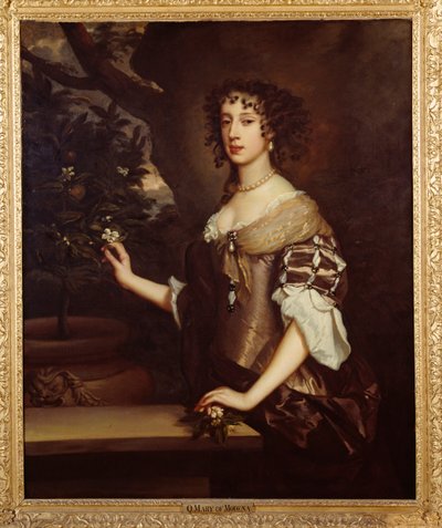 Regina Maria di Modena, c.1673-80 da Peter Lely