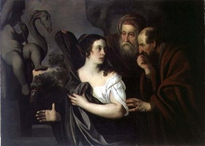 Susanna e i vecchioni da Peter Lely