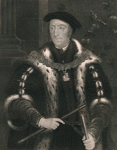 Thomas Howard, Duca di Norfolk, c1530s, inizio-metà 19° secolo da Peter Lightfoot