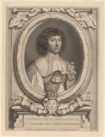 Luigi XIV da Peter Ludwig van Schuppen after Wallerant Vaillant
