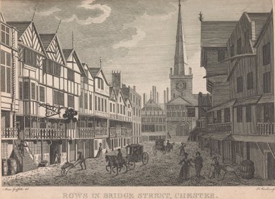 File in Bridge Street, Chester; pagina 64 (Volume Uno) da Peter Mazell