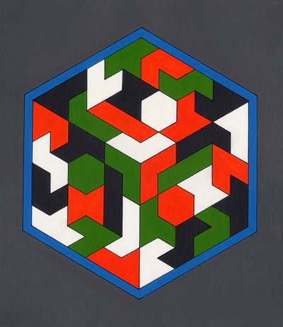 Hexiamonds, 2008 da Peter McClure