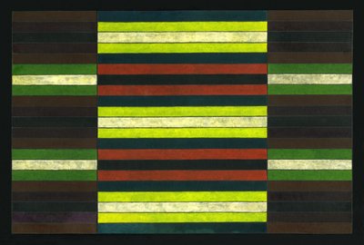 TRITTICO A STRISCE No.6, 2003 da Peter McClure