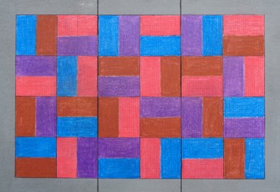 Trittico piastrellato, 2020 da Peter McClure