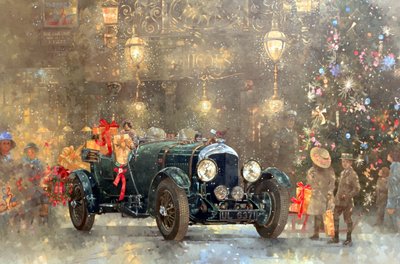 Bentley di Natale da Peter Miller