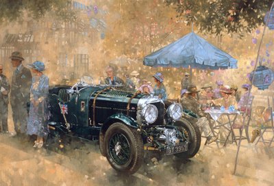 Festa in giardino con la Bentley da Peter Miller