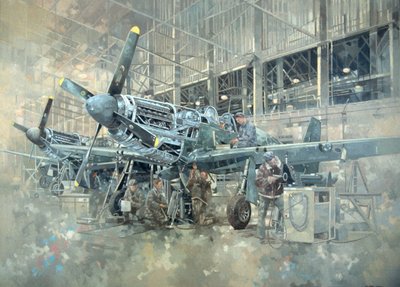 Mustang a Warton da Peter Miller