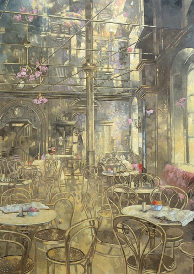 Il caffè di Vienna, Oxford Street da Peter Miller