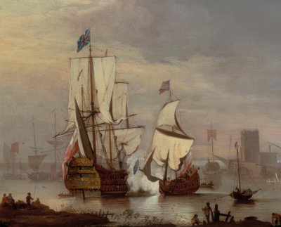Nave da guerra Royal Sovereign da Peter Monamy