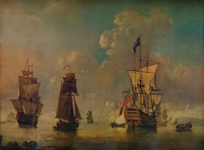 Uomini di guerra, c1720 da Peter Monamy