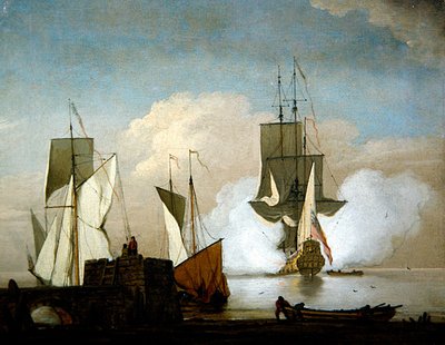 Il colpo di cannone serale da Peter Monamy