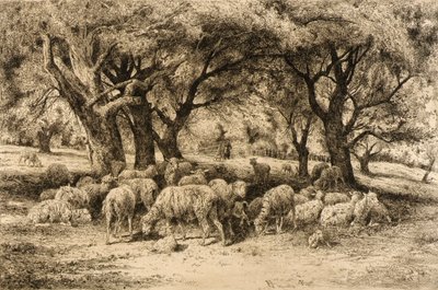 (Un frutteto del New England) da Peter Moran