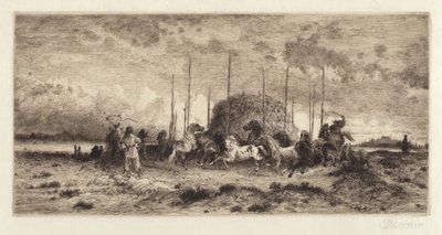 Raccolto a San Juan, Nuovo Messico da Peter Moran